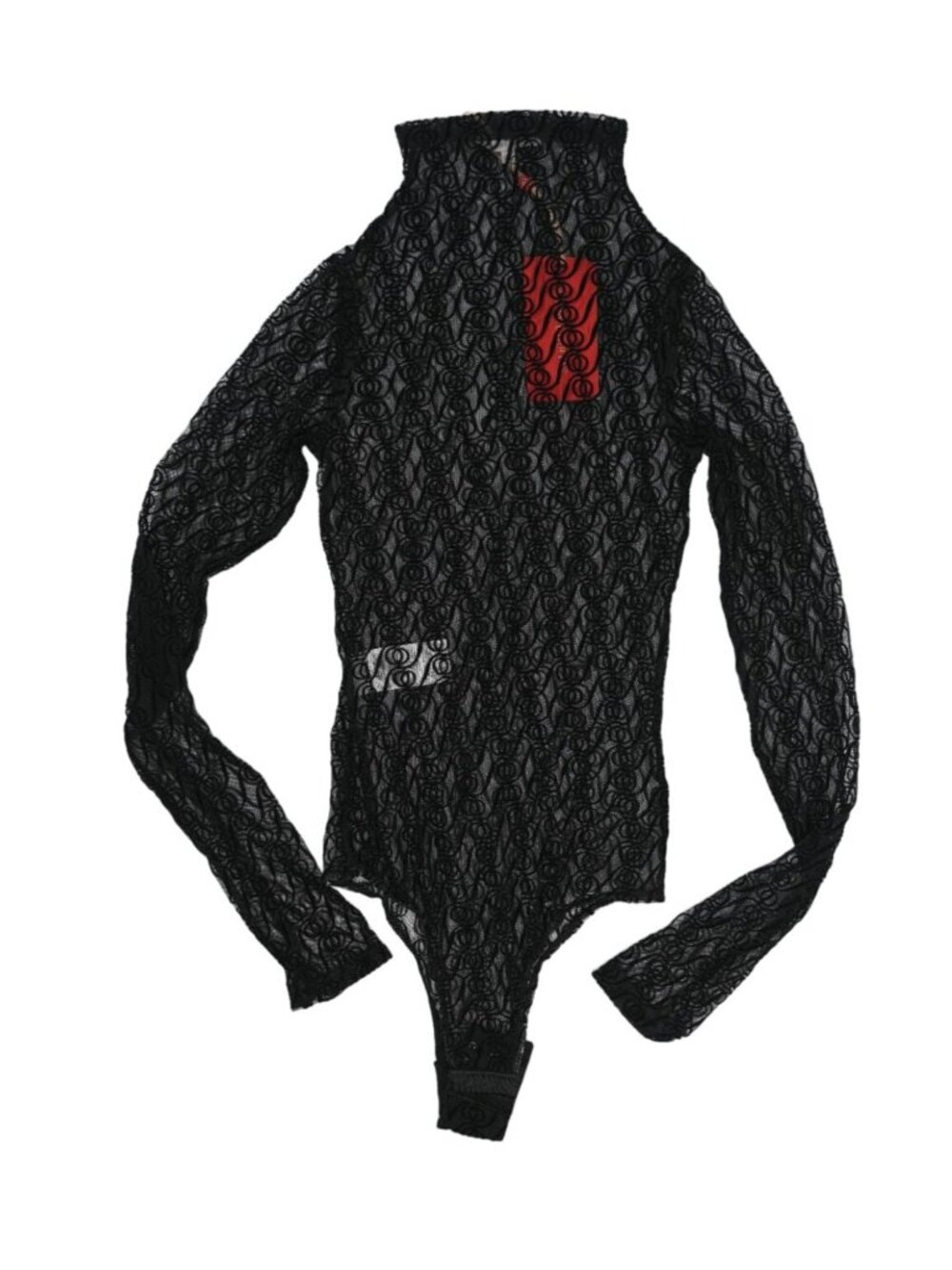 God Save Queens Alizee Bodysuit in Black